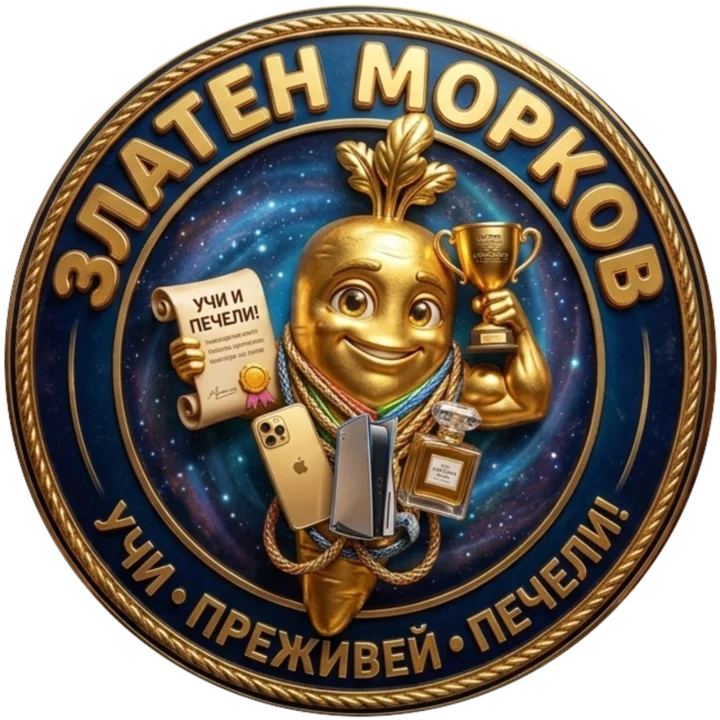 Златен Морков — Учи • Преживей • Печели!